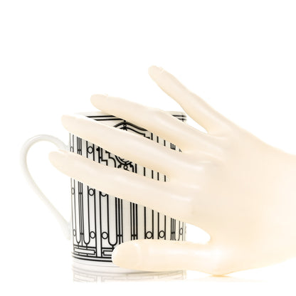 Hermes Porcelain H Deco Mug 2 of 5