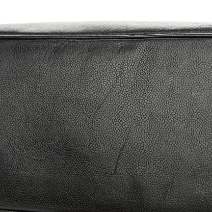 Chanel Caviar Large CC Shoulder Bag Black 15 of 18