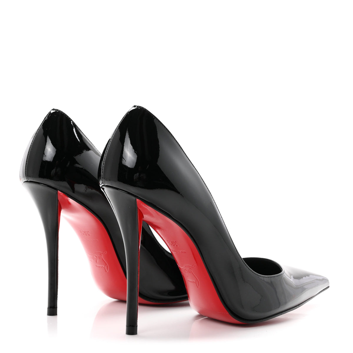 Christian Louboutin Patent Miss Z 100 Pumps Black 39.5 Black 5 of 8