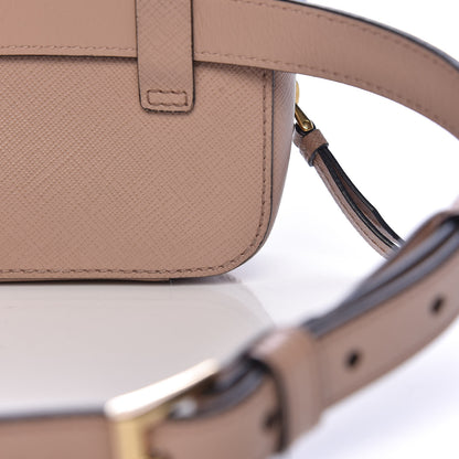 Prada Saffiano Lux Odette Belt Bag Cipria 12 of 12