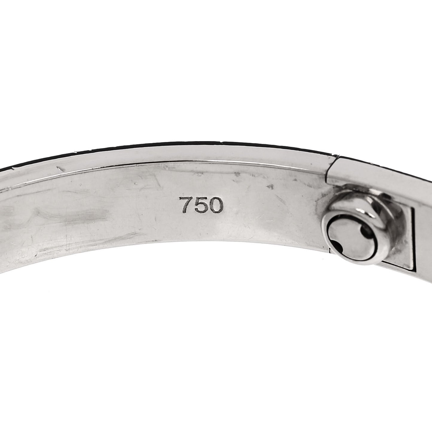 18K White Gold LOVE Bracelet 18
