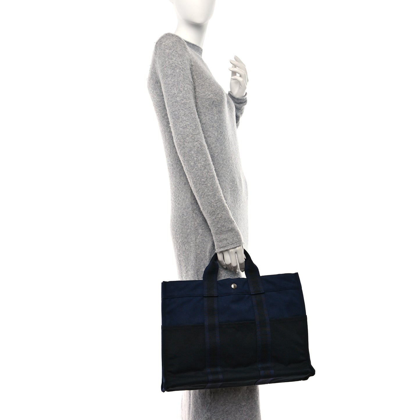 Canvas Herline GM Tote Navy