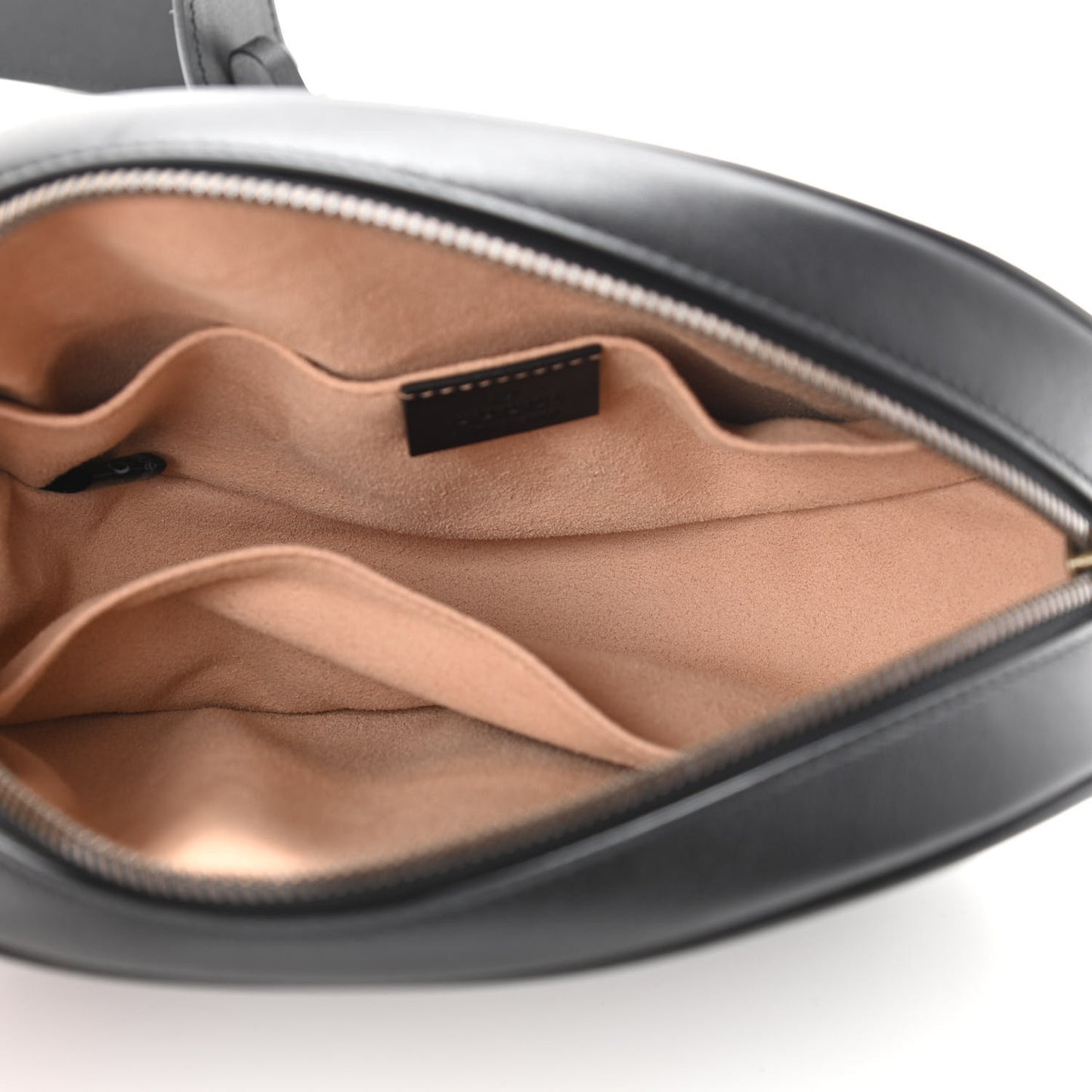 Calfskin Matelasse GG Marmont Belt Bag 85 34 Black