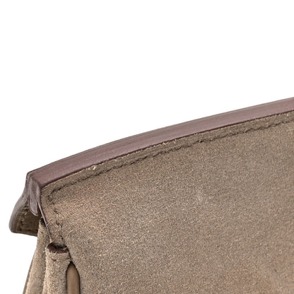Hermes Veau Doblis Swift Grizzly Birkin 25 Gris Caillou Etoupe 15 of 16