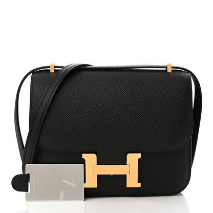Hermes Epsom Constance 18 Black 3 of 12