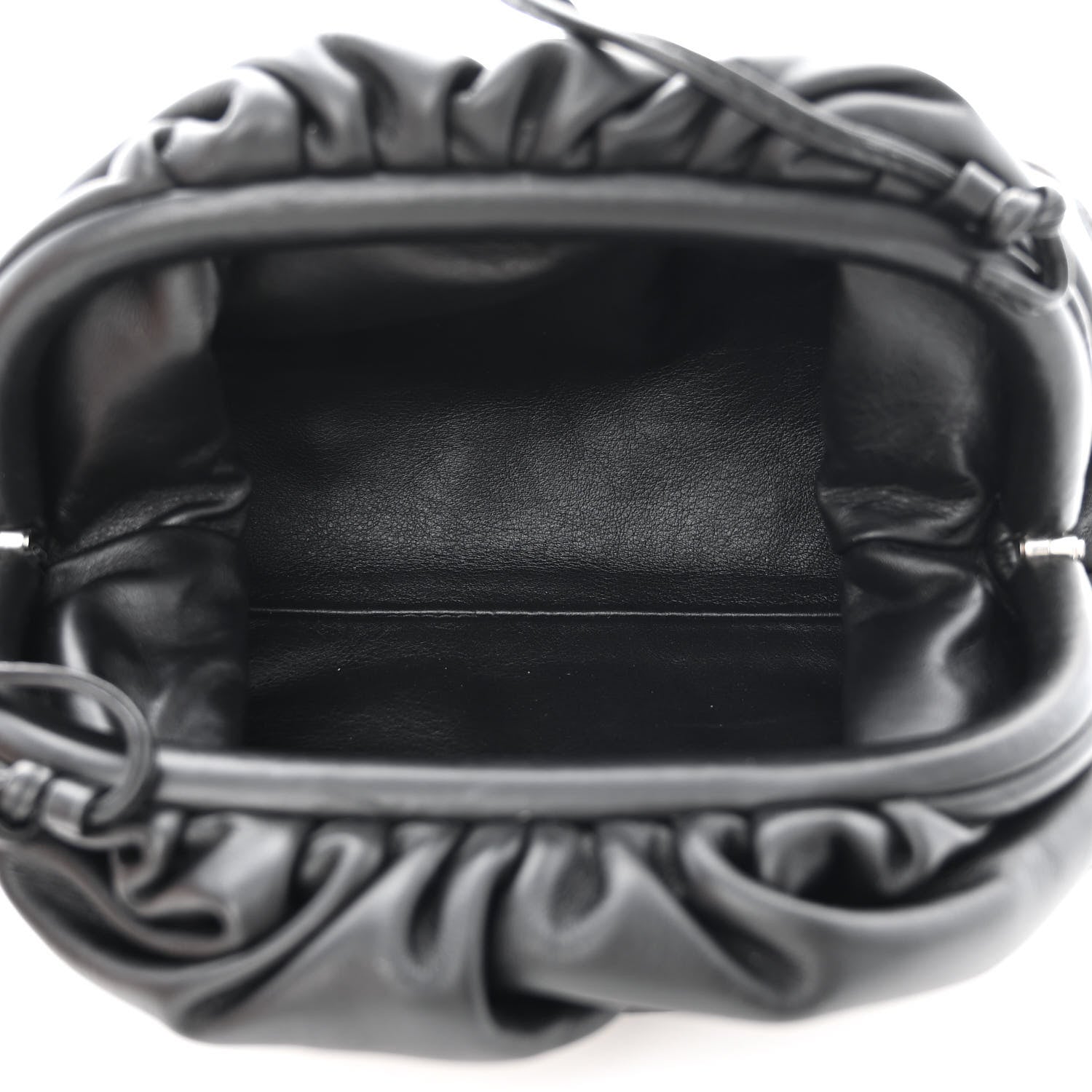 Bottega Veneta Butter Calfskin The Mini Pouch Black 5 of 11