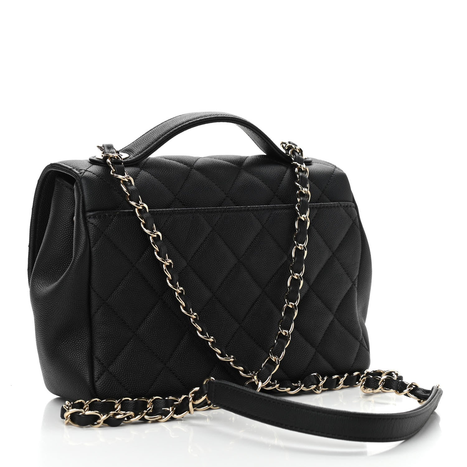 Chanel Caviar Quilted Medium Business Affinity Flap Black 3 of 11