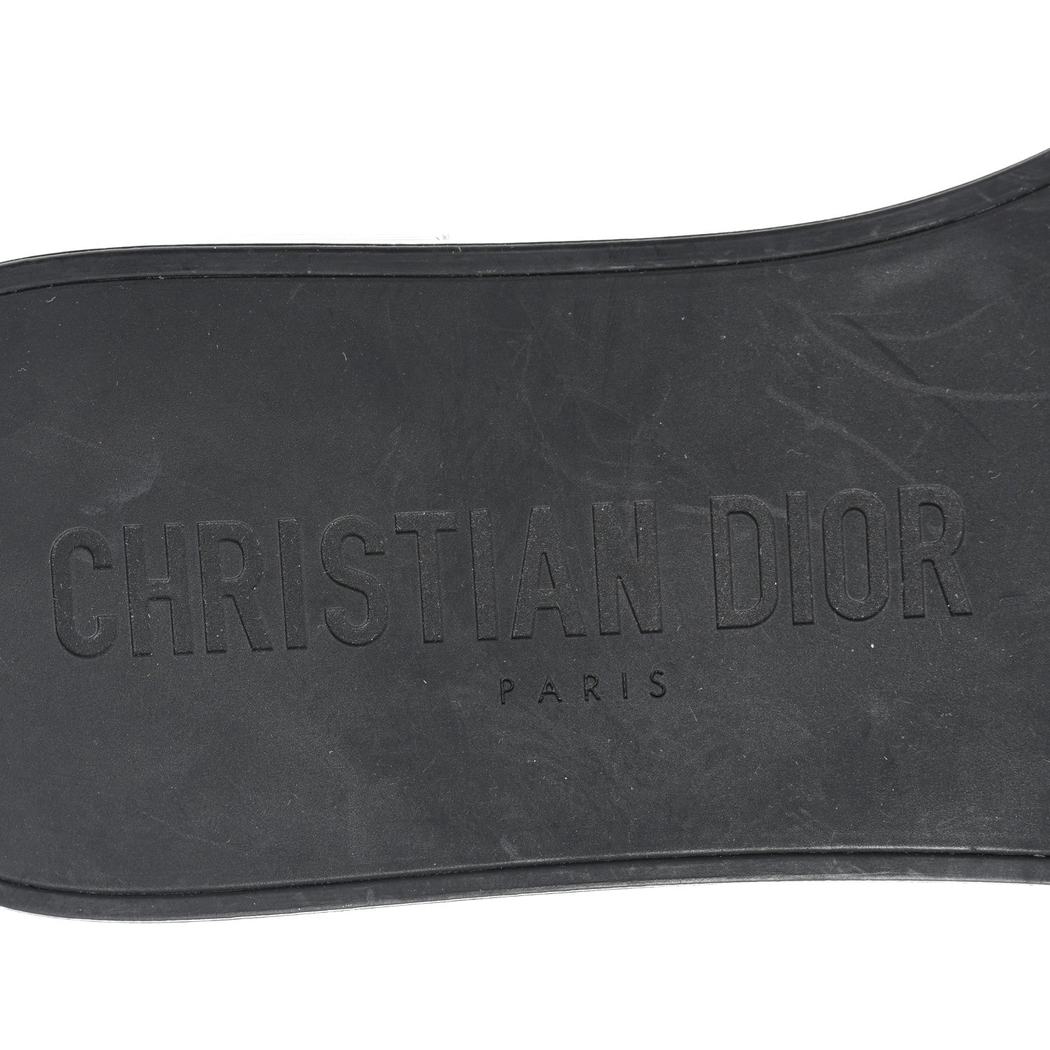 Christian Dior Calfskin Cannage Dio(r)evolution Slide Sandals 37 Black 7 of 9