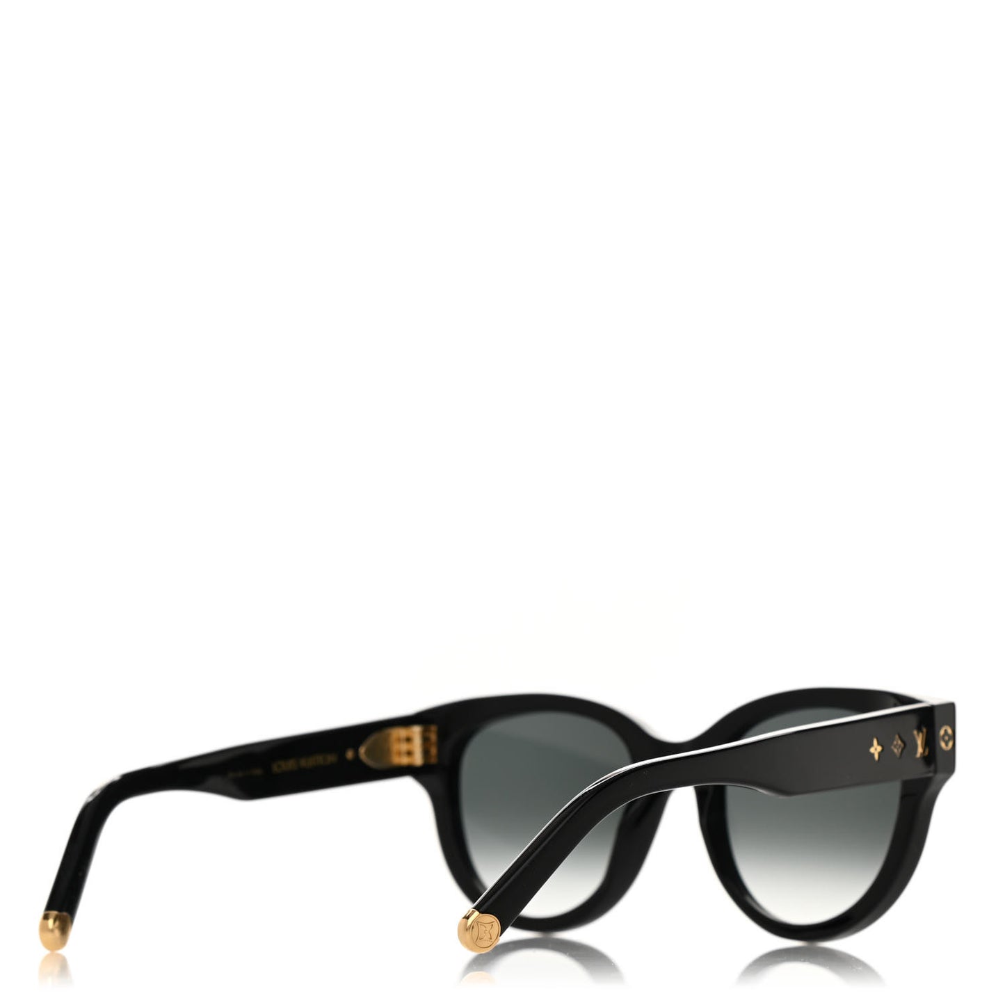 Acetate My Monogram Square Sunglasses Z1526W Black