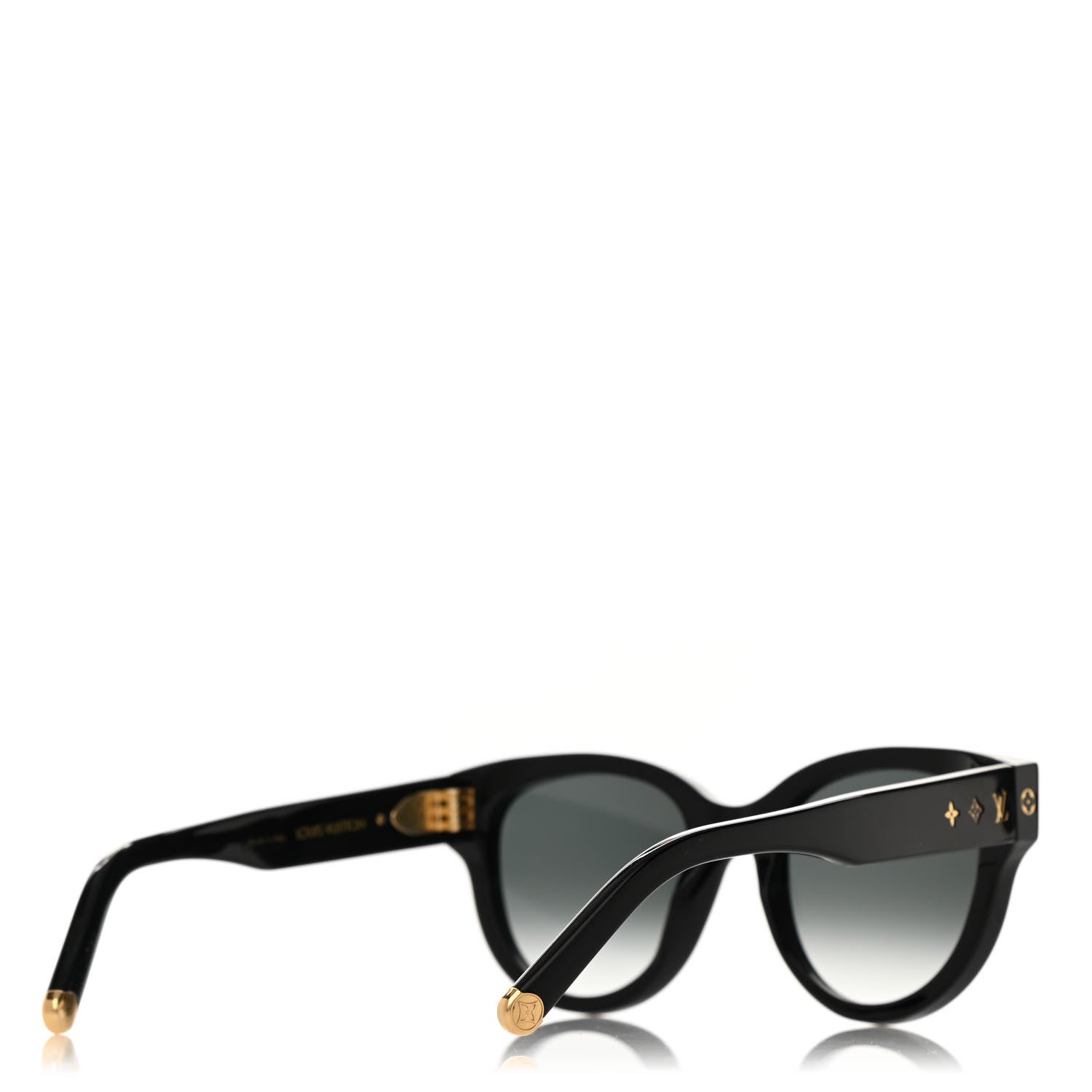 Louis Vuitton Acetate My Monogram Square Sunglasses Z1526W Black 4 of 6
