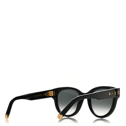 Louis Vuitton Acetate My Monogram Square Sunglasses Z1526W Black 4 of 6