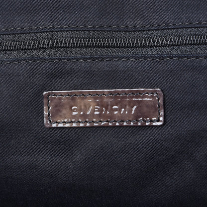 Givenchy Crinkled Patent Leather Large Nightingale Brown 6 of 10