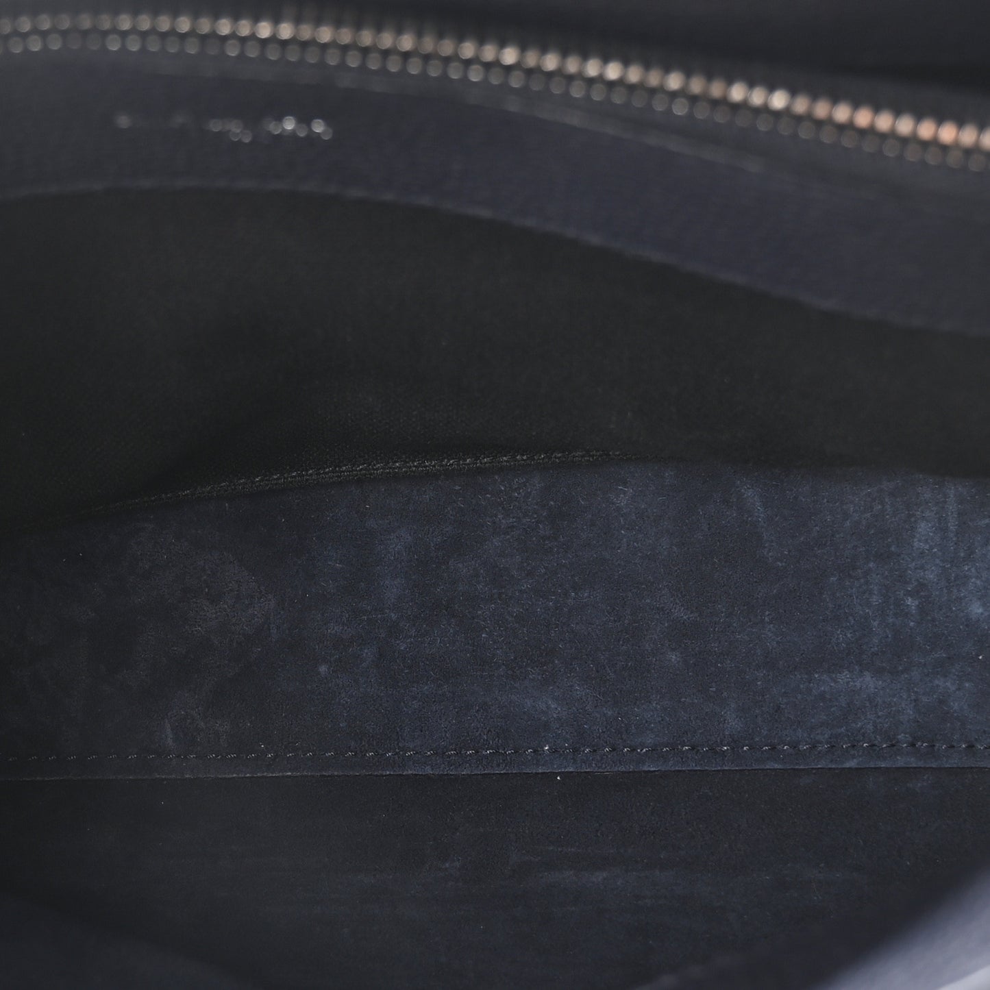 Grained Calfskin Baby Supple Sac De Jour Navy