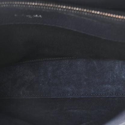 Saint Laurent Grained Calfskin Baby Supple Sac De Jour Navy 5 of 10