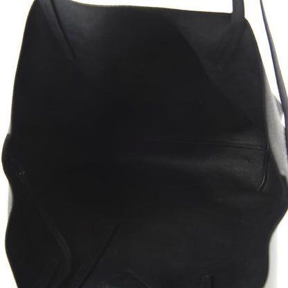Prada Vitello Daino Etiquette Shopping Bag Black 5 of 12