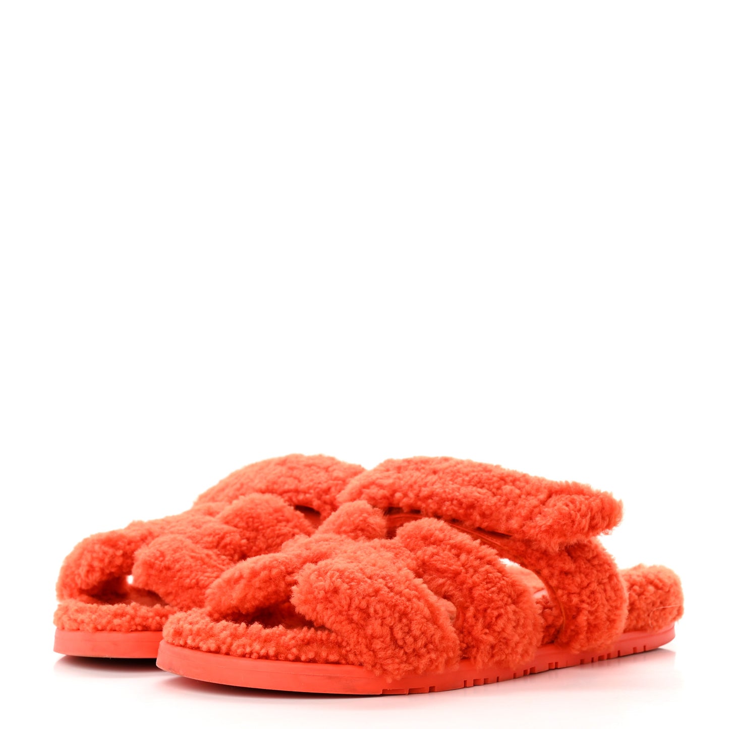 Woolskin Womens Chypre Sandals 40 Orange