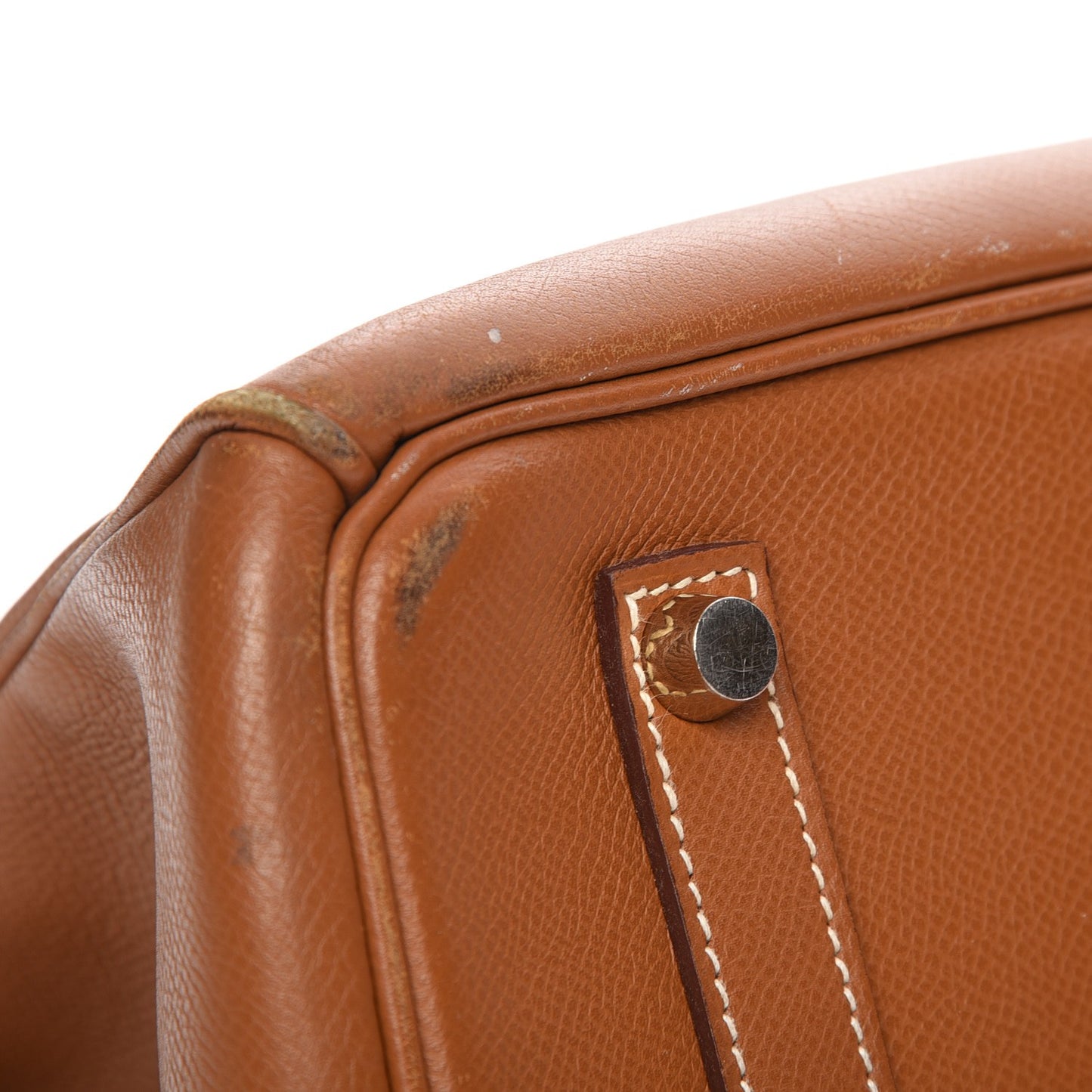 Epsom Birkin 35 Gold