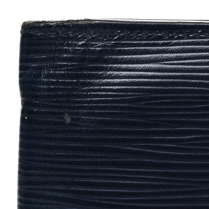 Louis Vuitton Epi Brazza Wallet Blue Marine 7 of 7