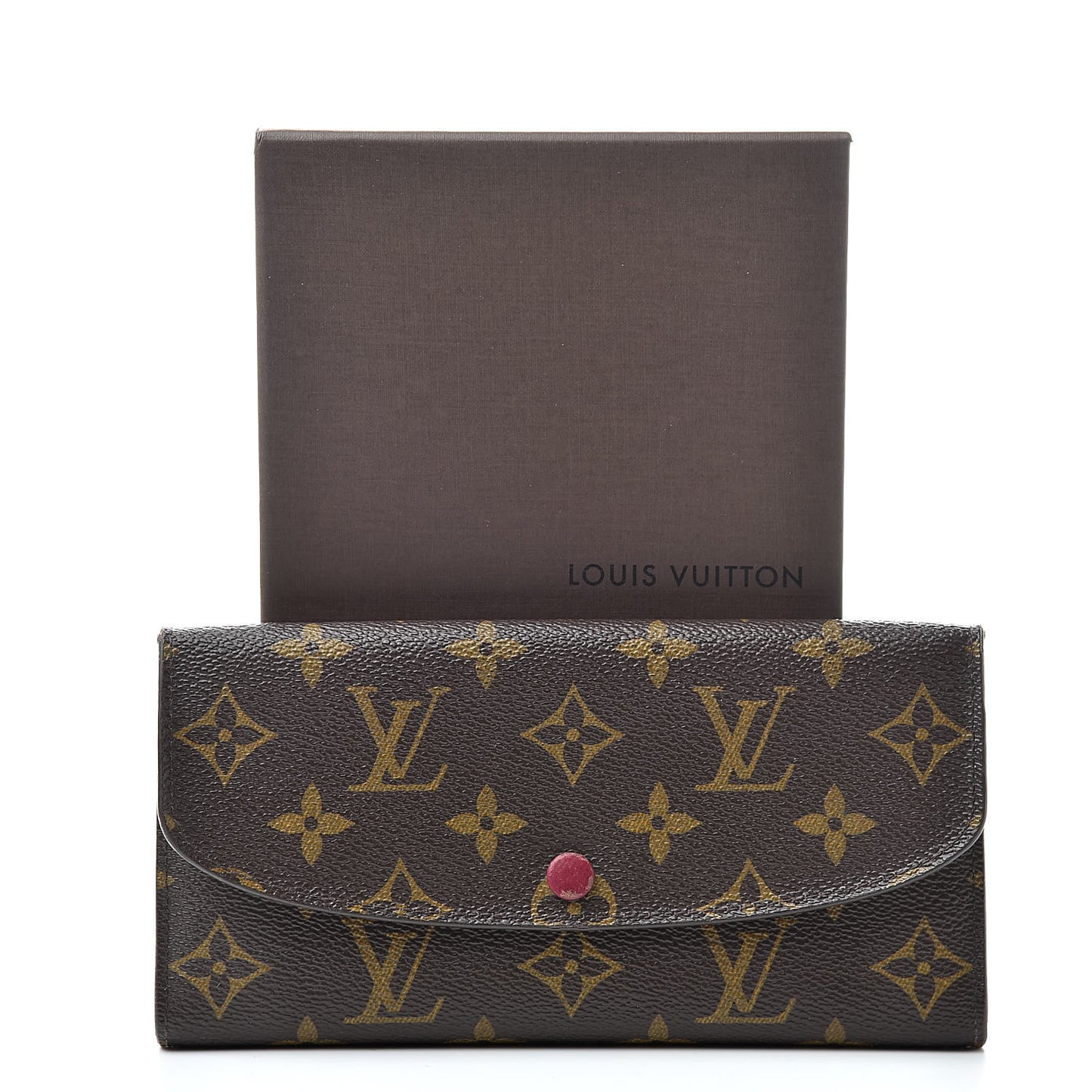 Monogram Emilie Wallet Fuchsia