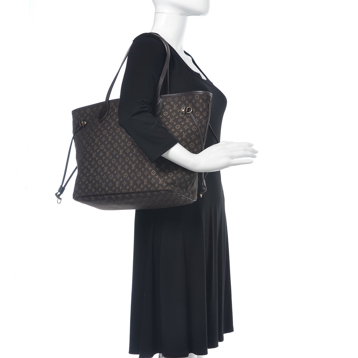 Monogram Idylle Neverfull MM Fusain