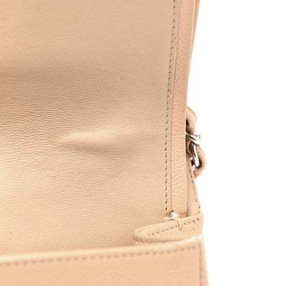 Chanel Caviar Quilted Jumbo Double Flap Beige 11 of 13