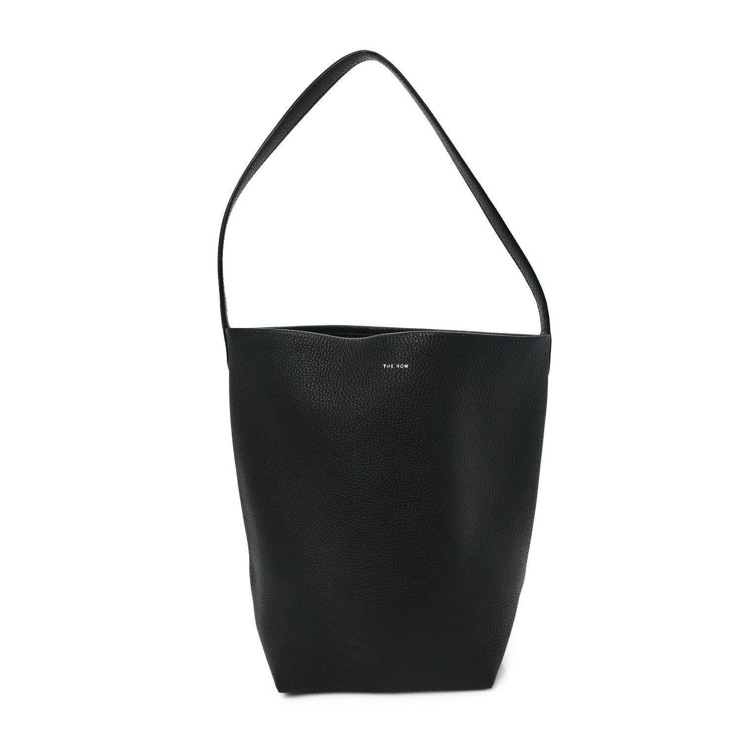 The Row Grained Calfskin Medium N/S Park Tote Black 1 of 11