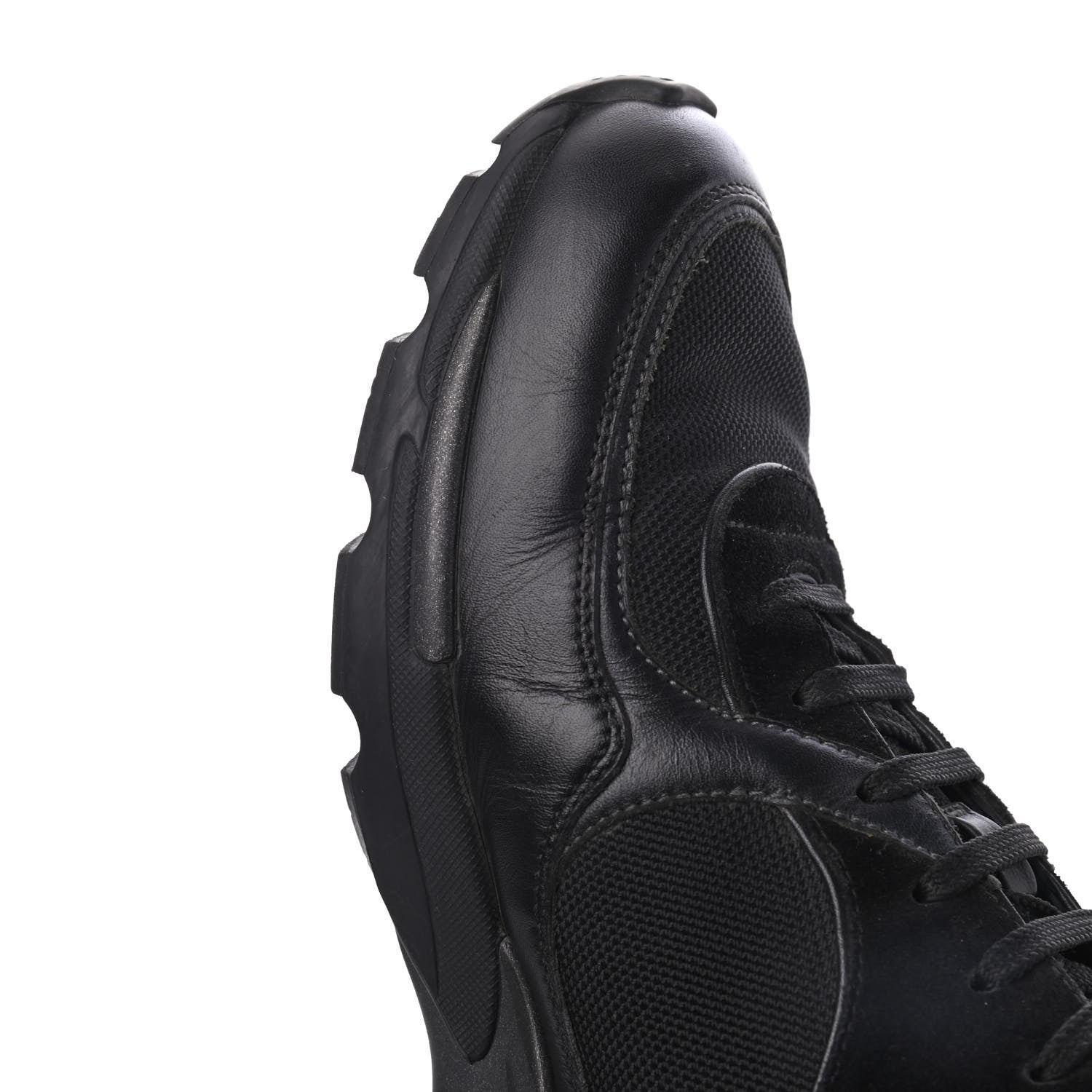 Chanel Toile Suede Calfskin CC Sneakers 39 Black 9 of 23