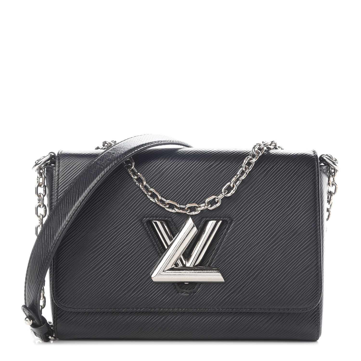 Louis Vuitton Epi Twist Shoulder Bag MM Black 1 of 13
