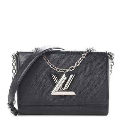 Louis Vuitton Epi Twist Shoulder Bag MM Black 1 of 13