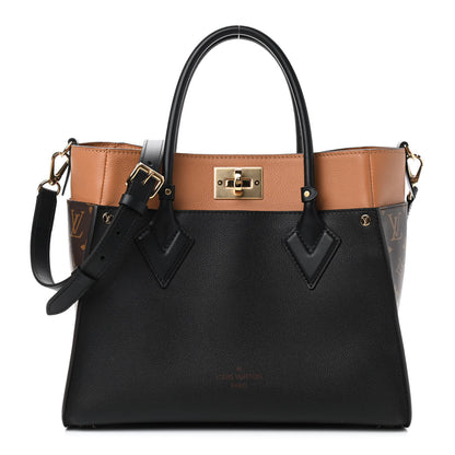 Louis Vuitton Calfskin Monogram On My Side Black 1 of 9