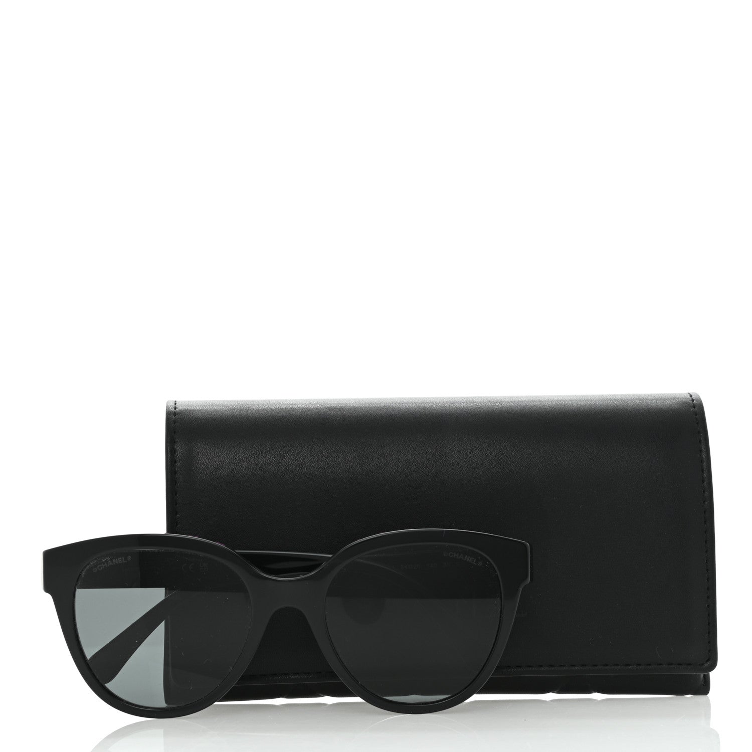 Chanel Acetate CC Butterfly Sunglasses 5414 Black 9 of 9