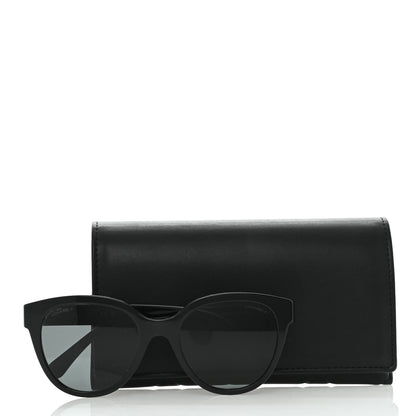 Chanel Acetate CC Butterfly Sunglasses 5414 Black 9 of 9