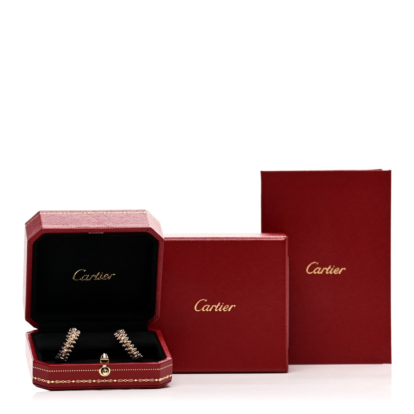 18K Pink Gold Small Clash de Cartier Earrings