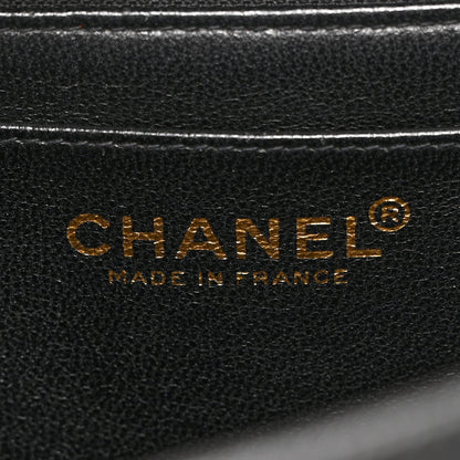 Chanel Caviar Quilted Jumbo Kelly Flap Black 6 of 10