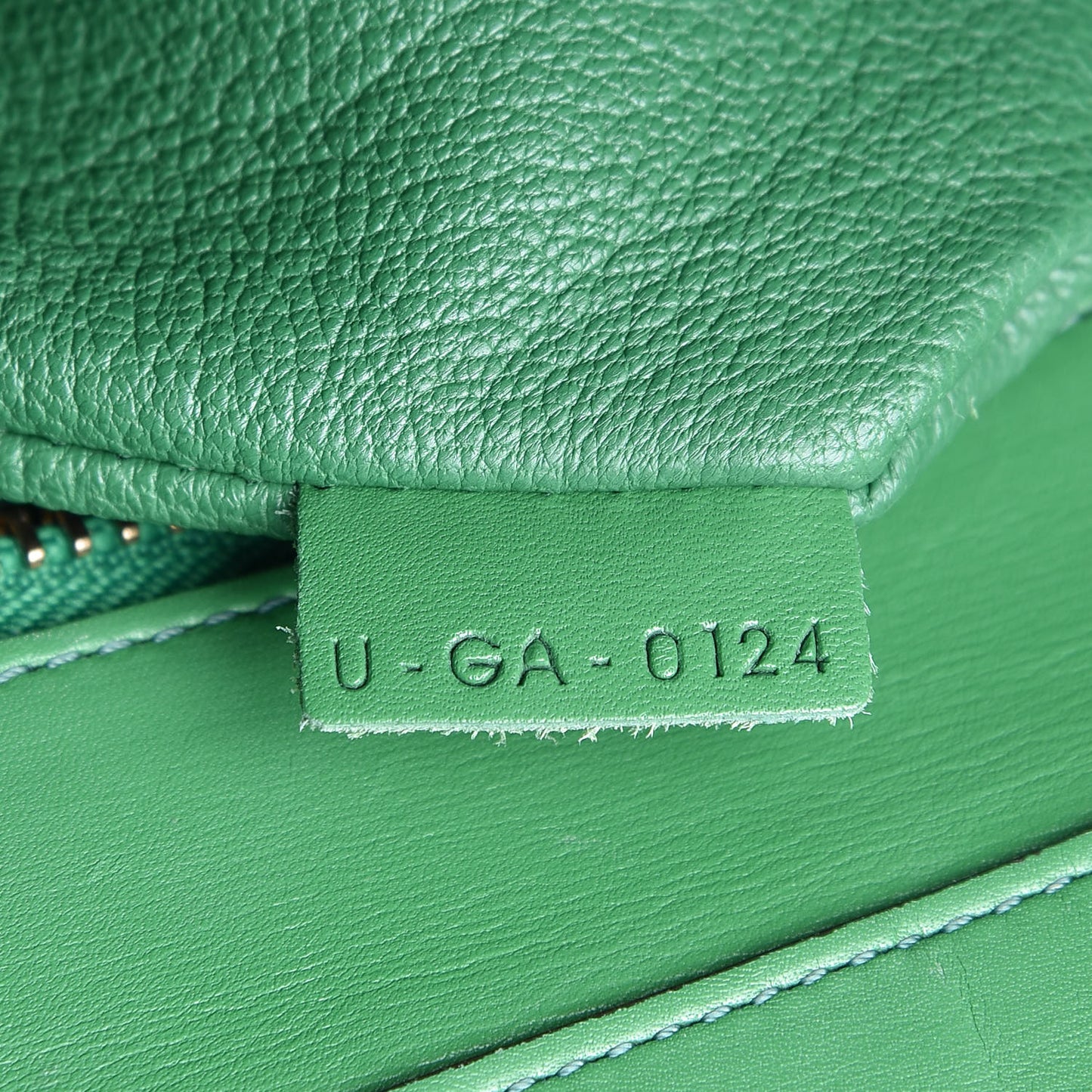 Palmelato Calfskin Micro Luggage Grass