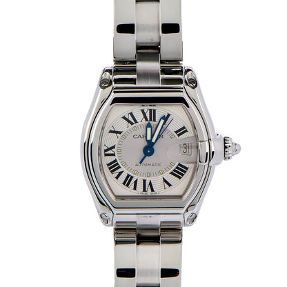 Cartier Stainless Steel 37mm Roadster Automatic Watch 1 of 8