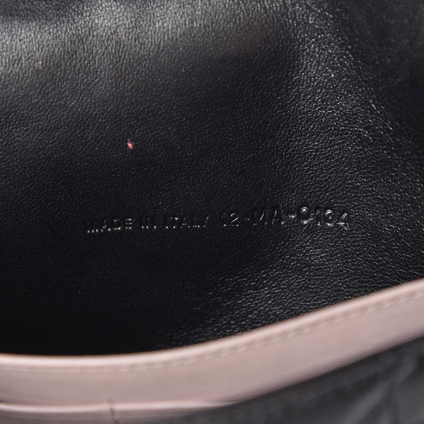 Lambskin Cannage Miss Dior Promenade Pouch Black