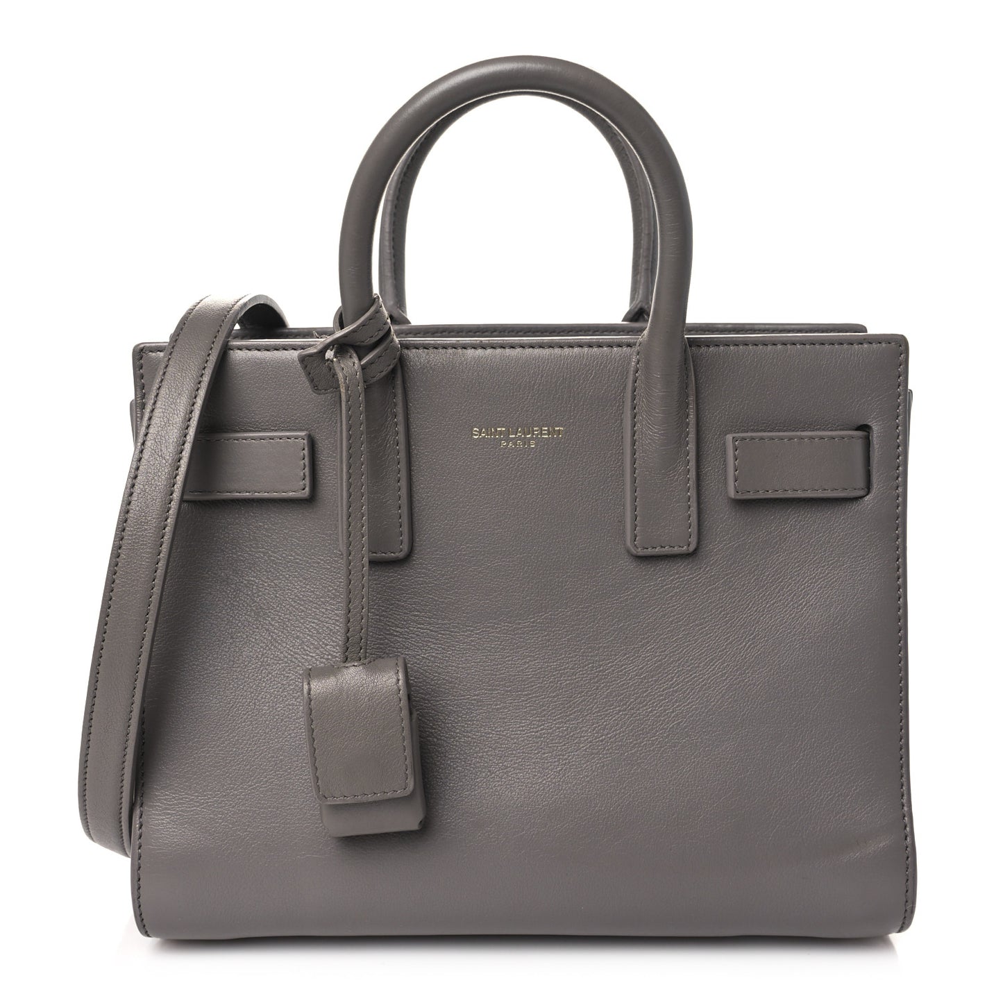 Calfskin Nano Sac De Jour Fog