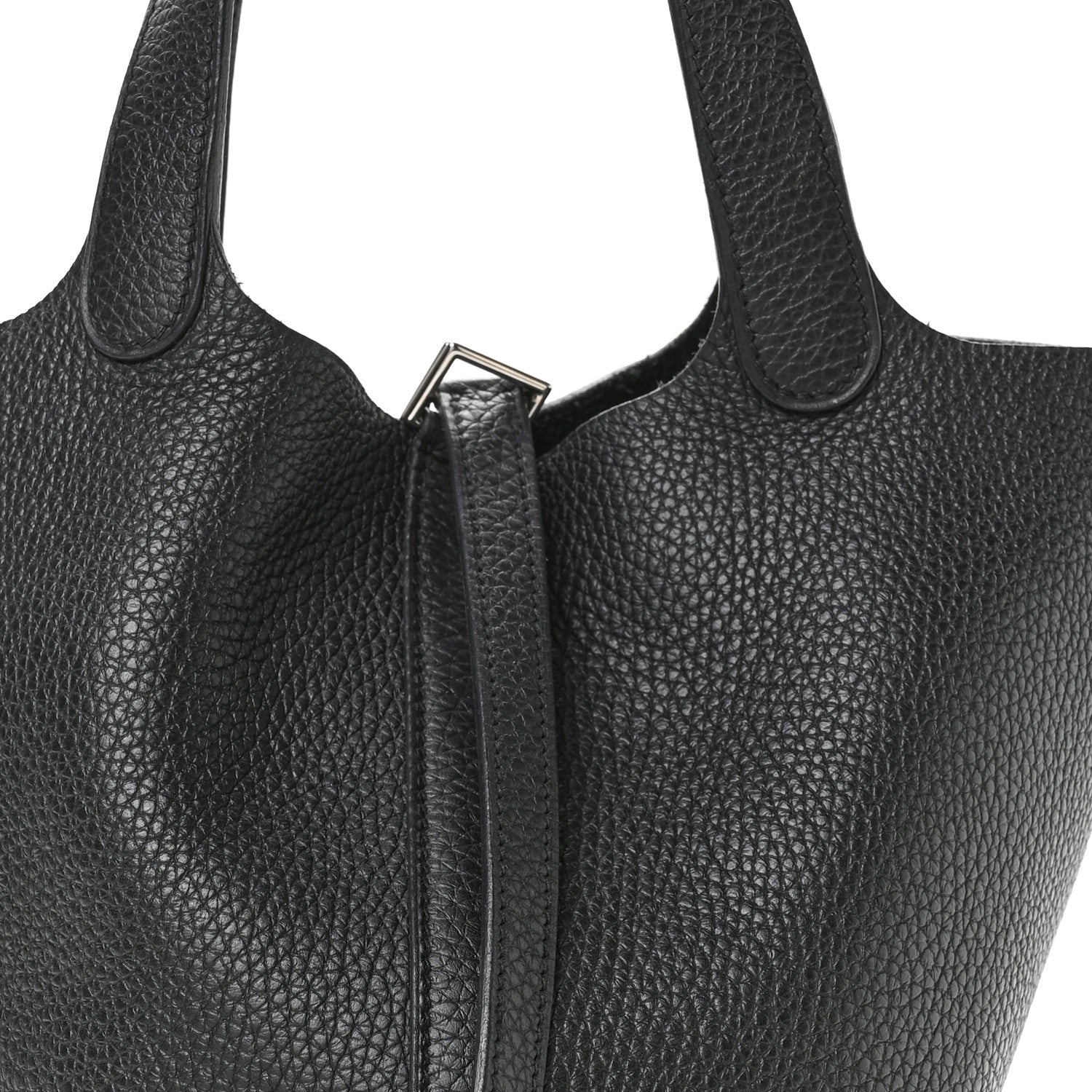 Hermes Taurillon Clemence Picotin Lock 18 PM Black 8 of 13