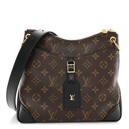 Louis Vuitton Monogram Odeon PM Black 1 of 11