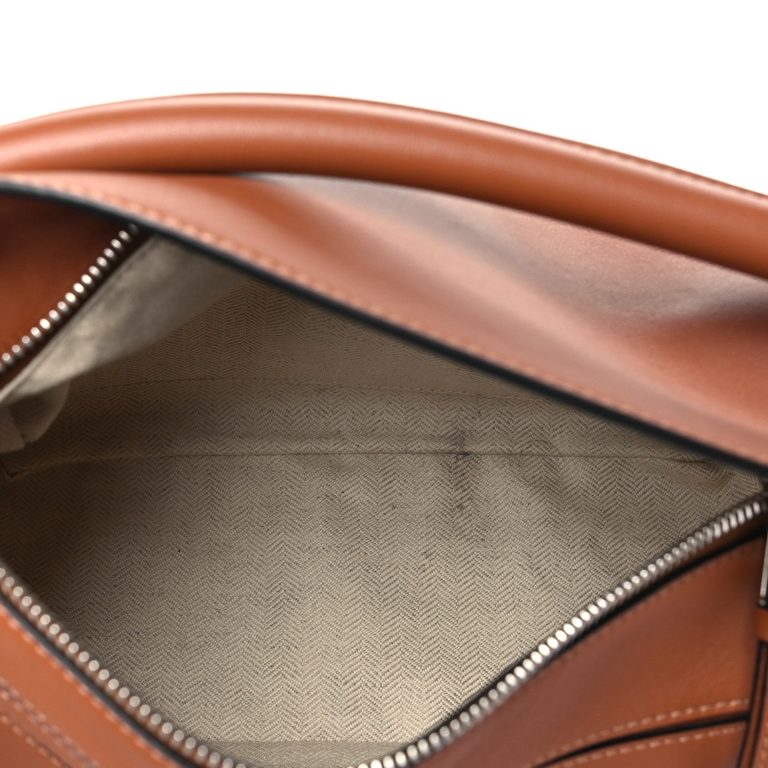 Loewe Calfskin Small Puzzle Bag Tan 5 of 9