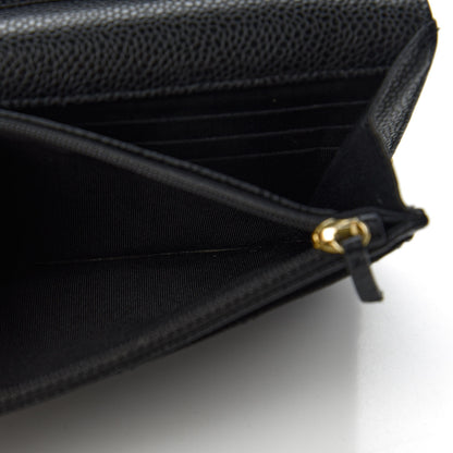 Chanel Caviar Quilted Wallet On Chain WOC Black 12 of 13