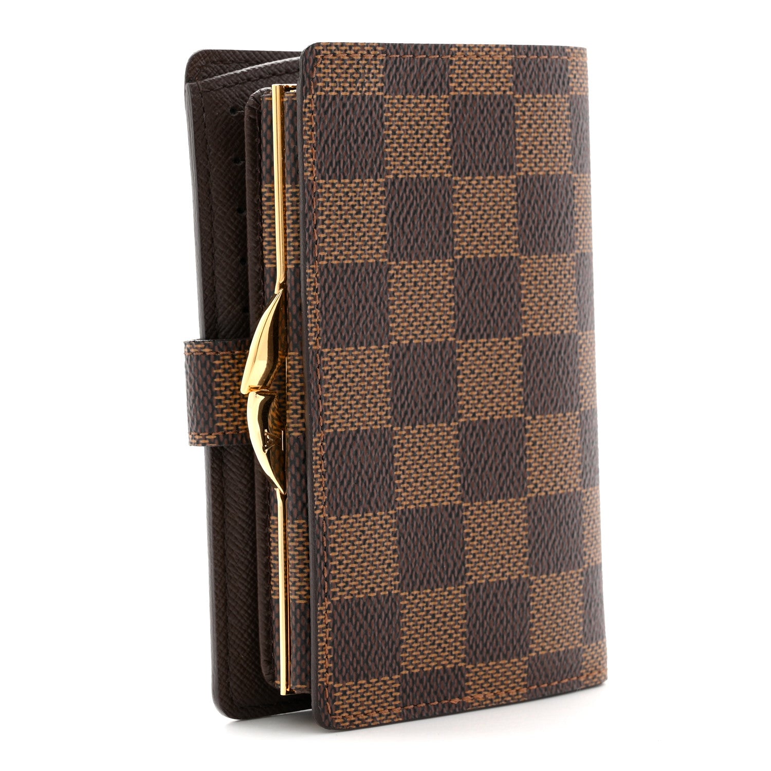 Louis Vuitton Damier Ebene French Purse Wallet 3 of 8