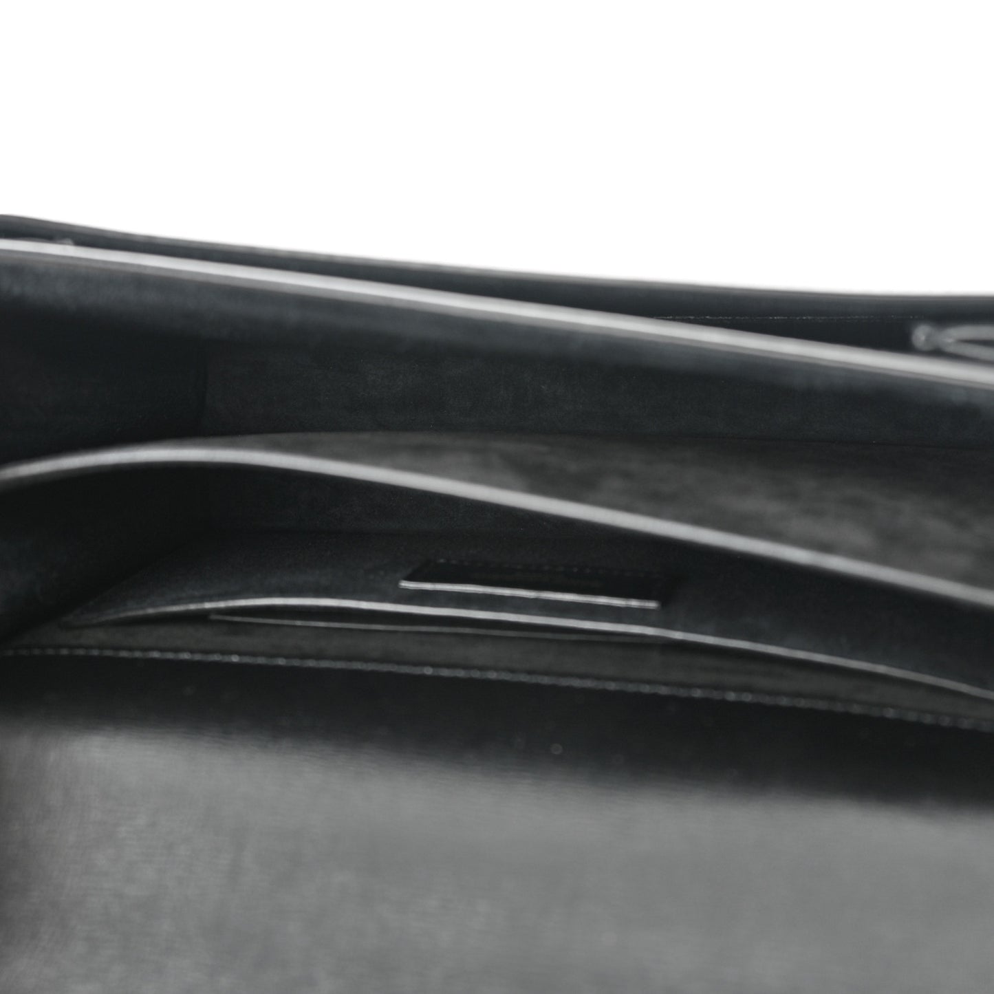 SAINT LAURENT Calfskin Medium Monogram Sunset Black