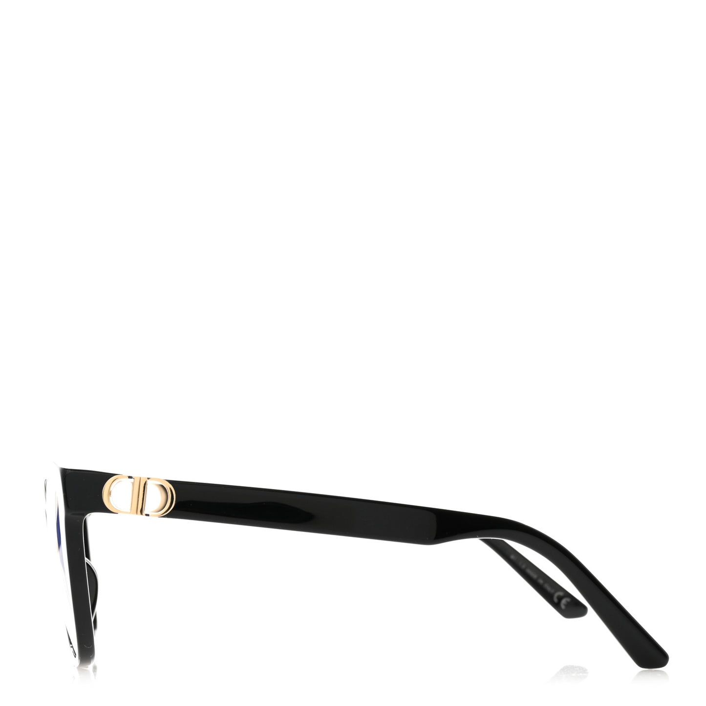 Acetate Butterfly 30 Montaigne Mini Sunglasses Black