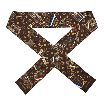 Louis Vuitton Silk Monogram Trunks Bandeau 1 of 3
