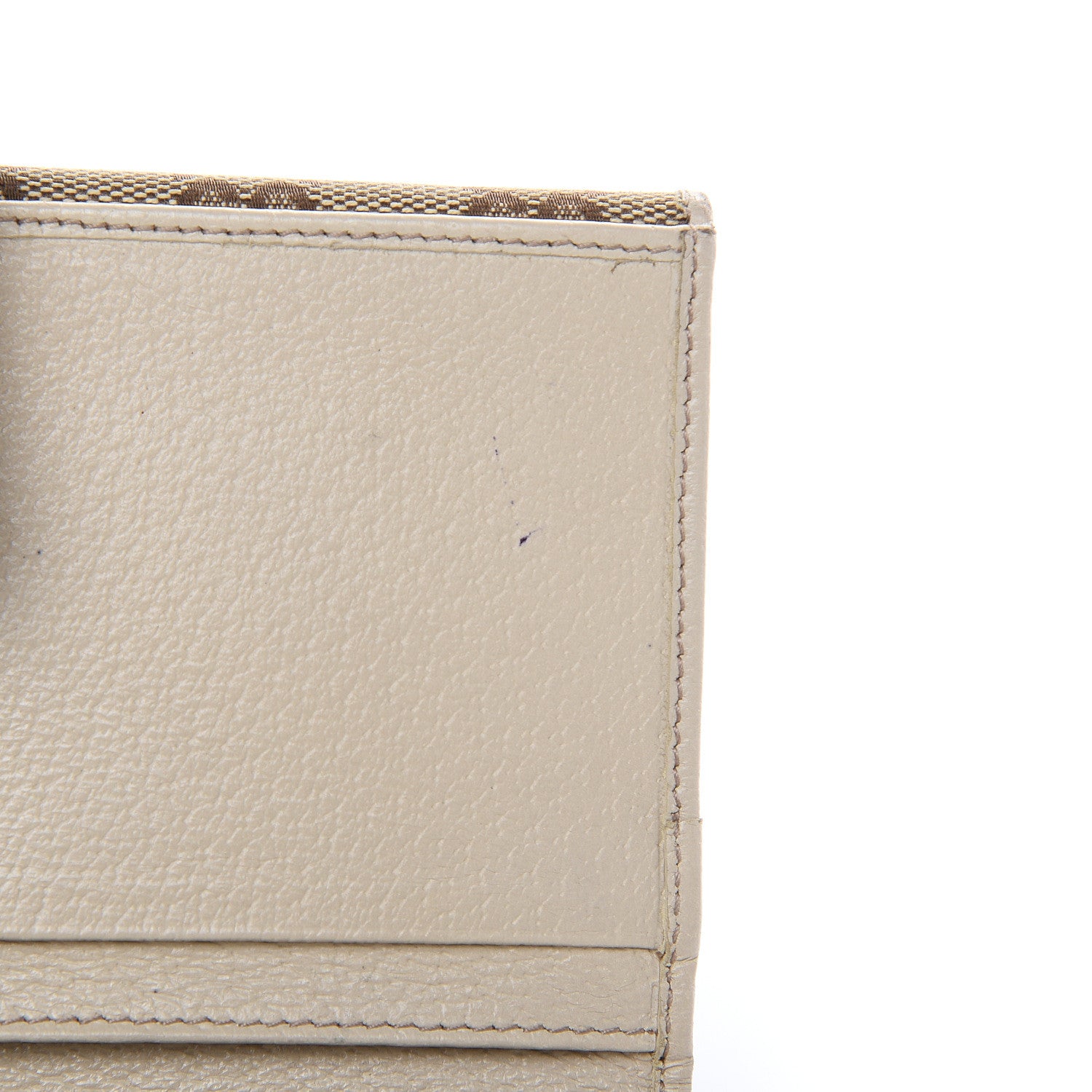 Gucci Monogram Metal Bar Continental Flap Wallet Off White 14 of 17
