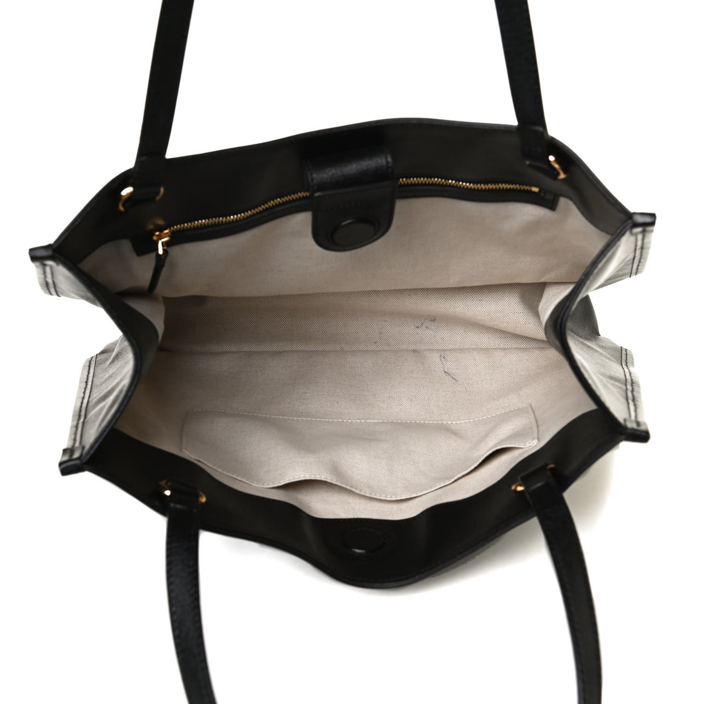 New Sakai Calfskin Lux Horsebit 1955 Tote Bag Black