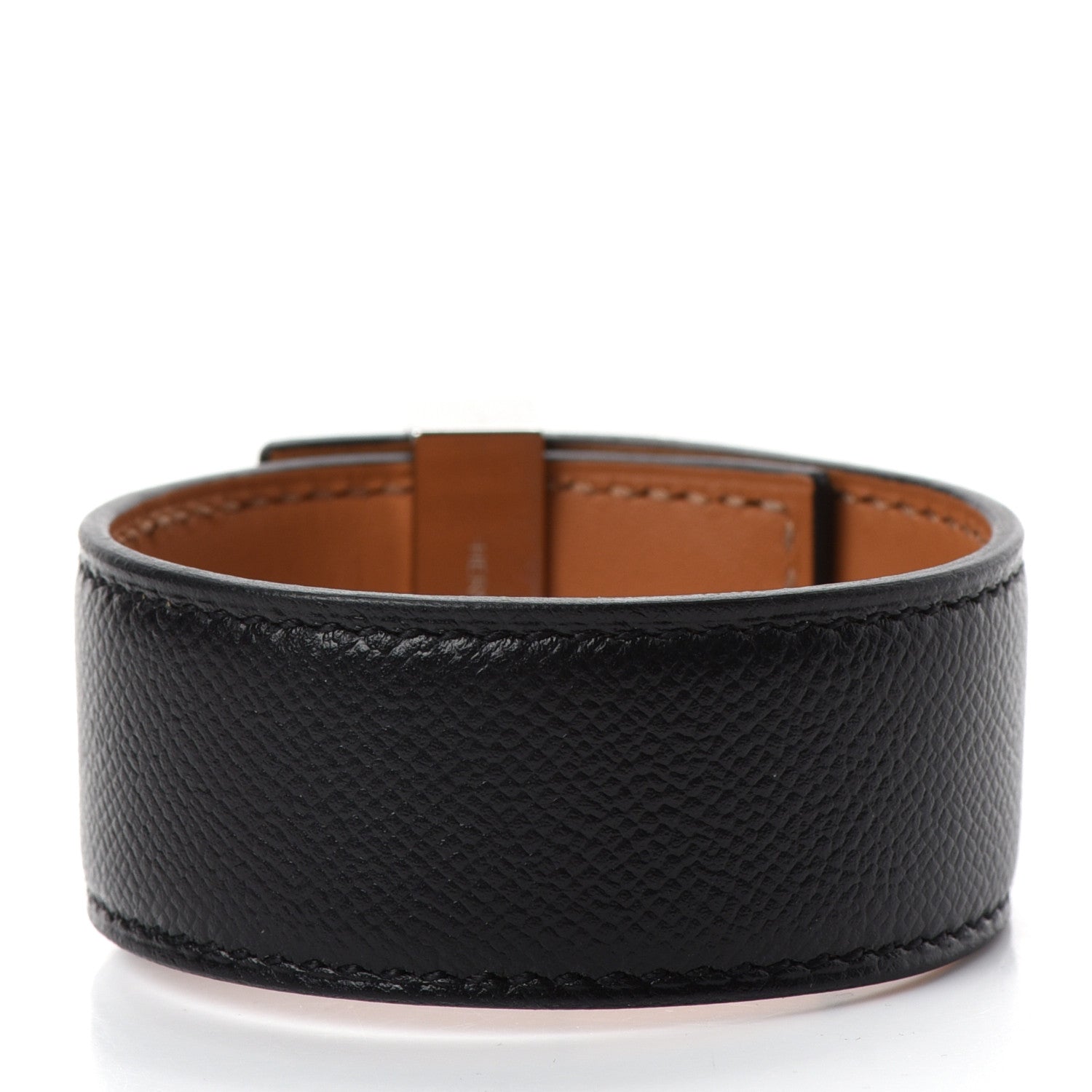 Hermes Epsom Collier de Chien CDC 24 Bracelet T2 Black 3 of 5