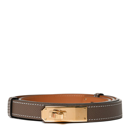 Hermes Epsom Kelly Belt Etoupe 1 of 6